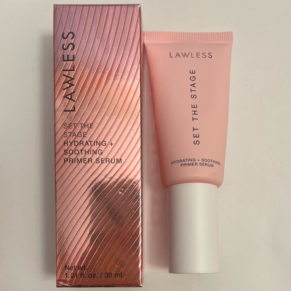 Lawless 3-in-1 Set the Stage Hydrating + Soothing Primer Serum 1oz /30 ml - Picture 2 of 15